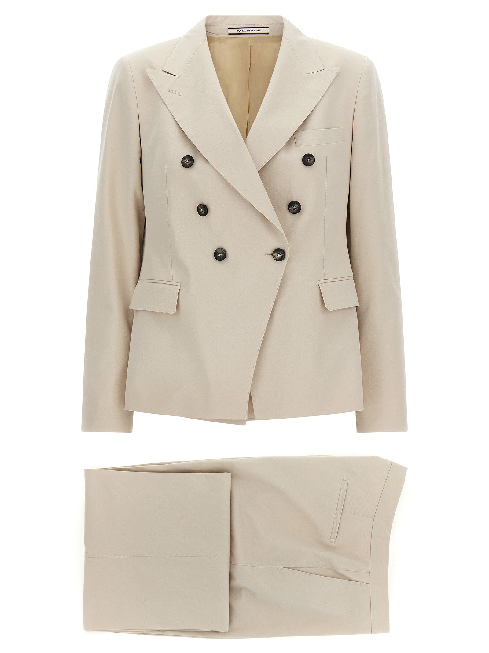 Blazer Tagliatore de algodón beige