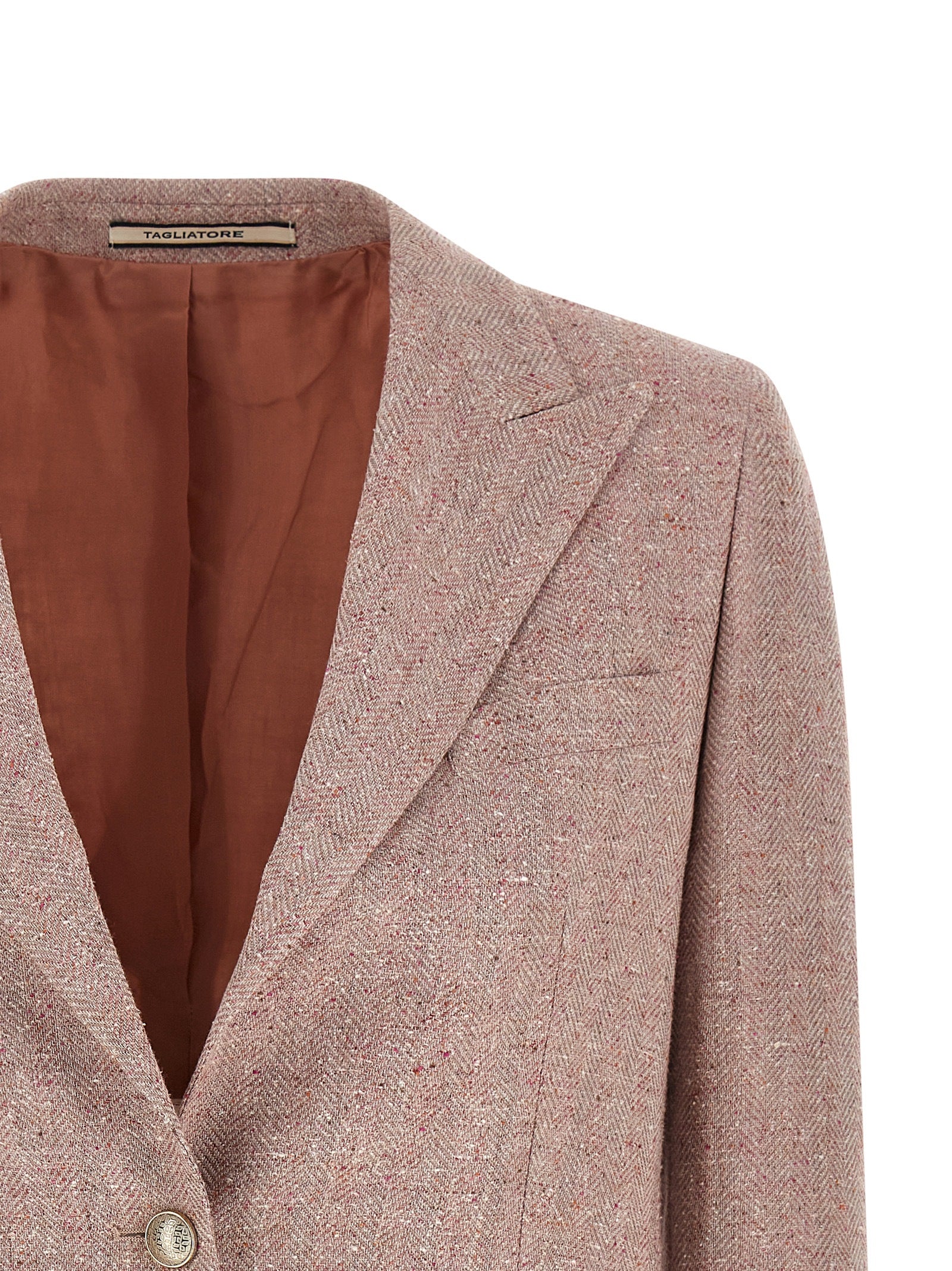 Blazer Tagliatore Multicolor de Algodón