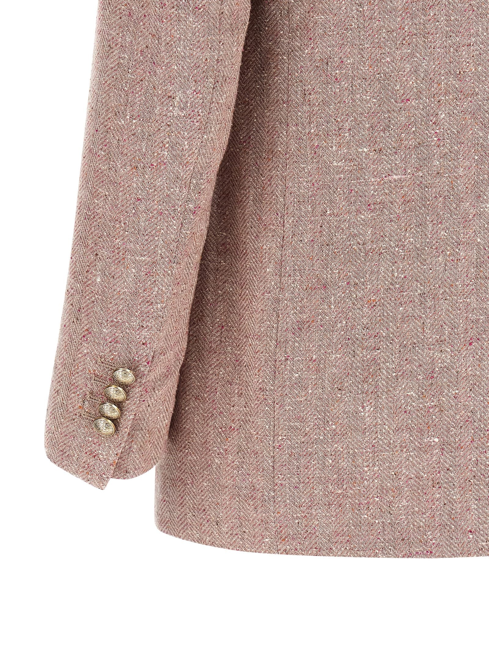 Blazer Tagliatore Multicolor de Algodón