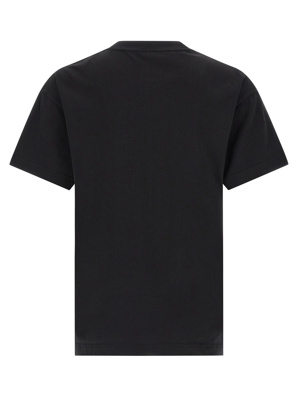 Camiseta de algodón negra Palm Angels
