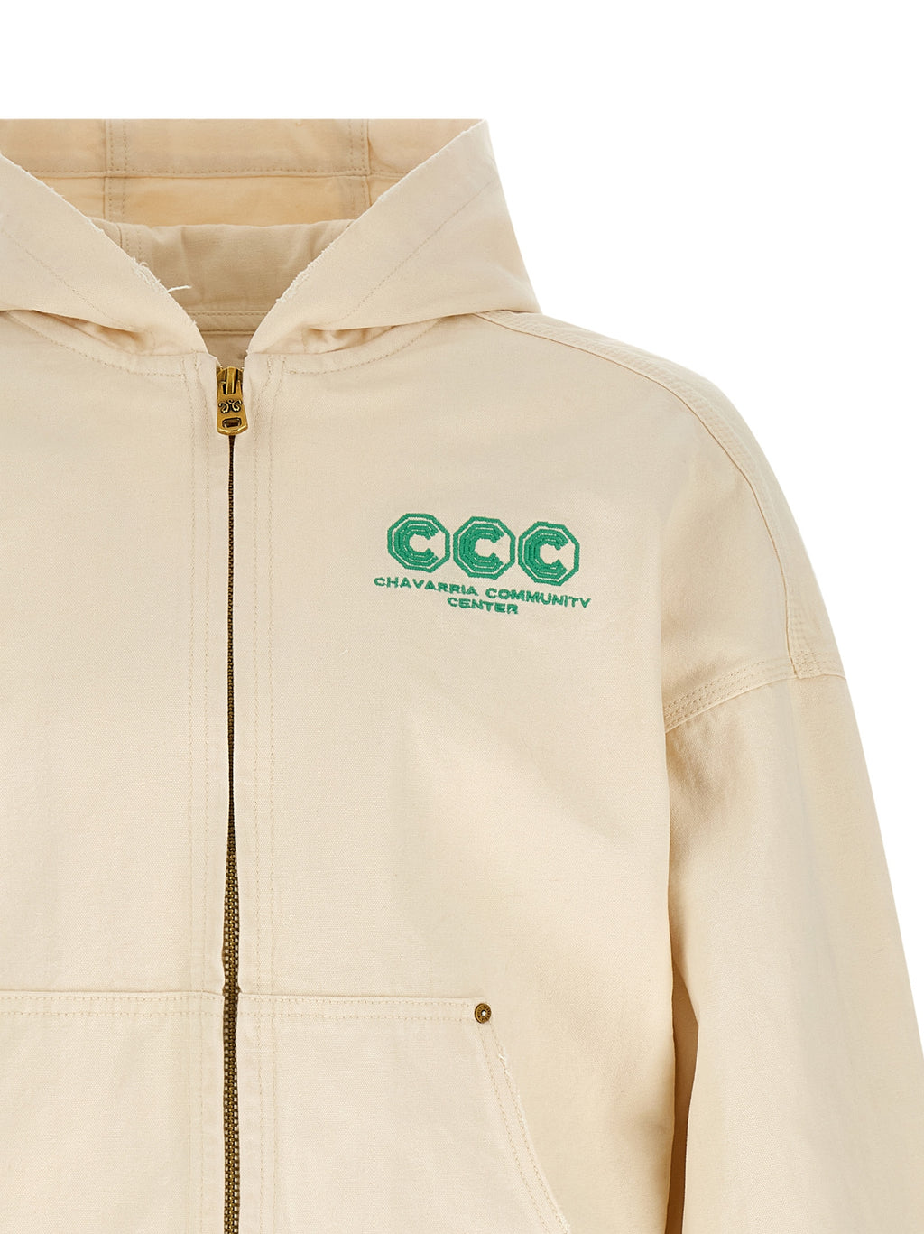 WILLY CHAVARRIA Bicolor Cotton Sweatshirt