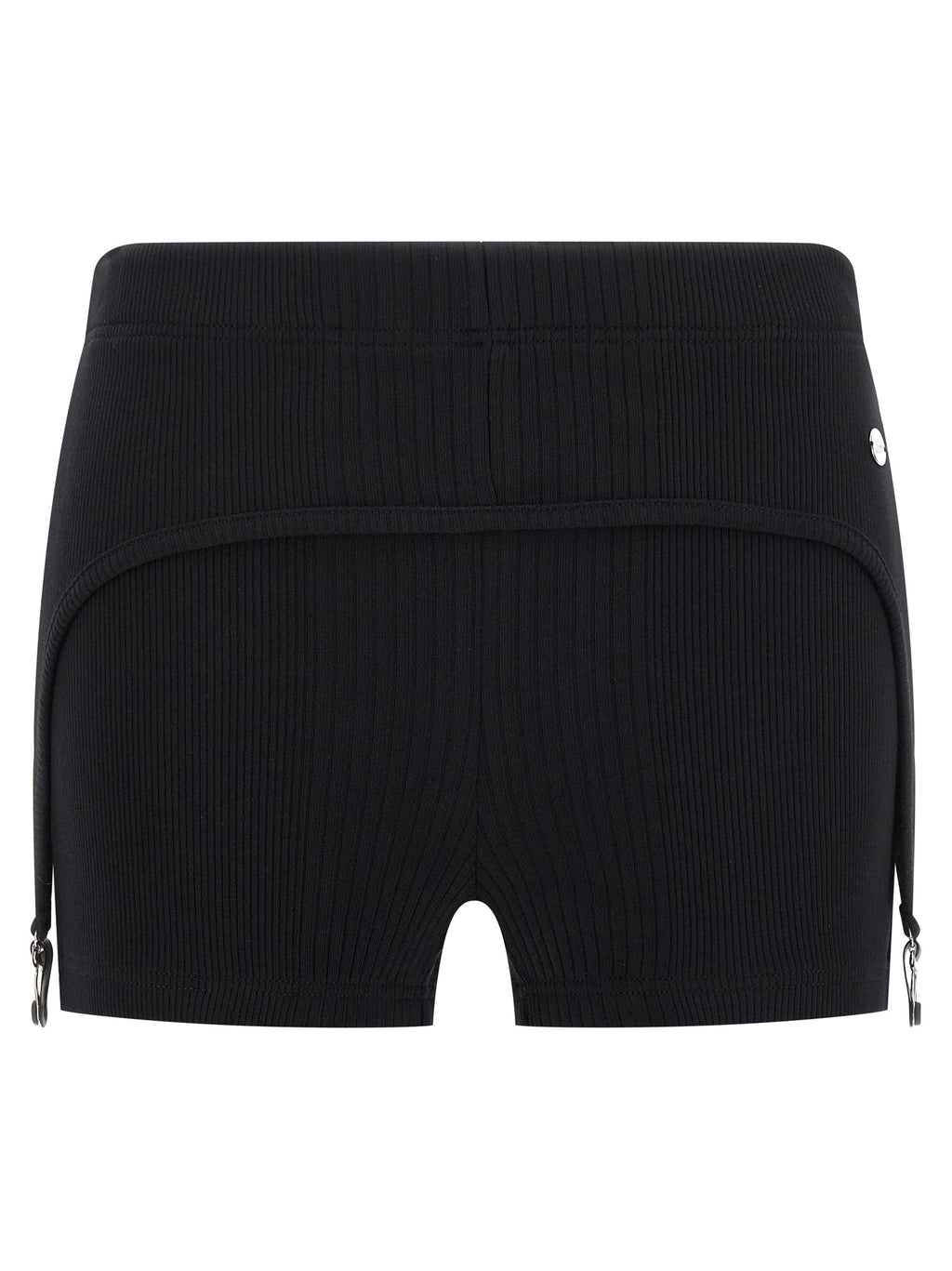 Jean Paul Gaultier Black Cotton Bermuda Shorts