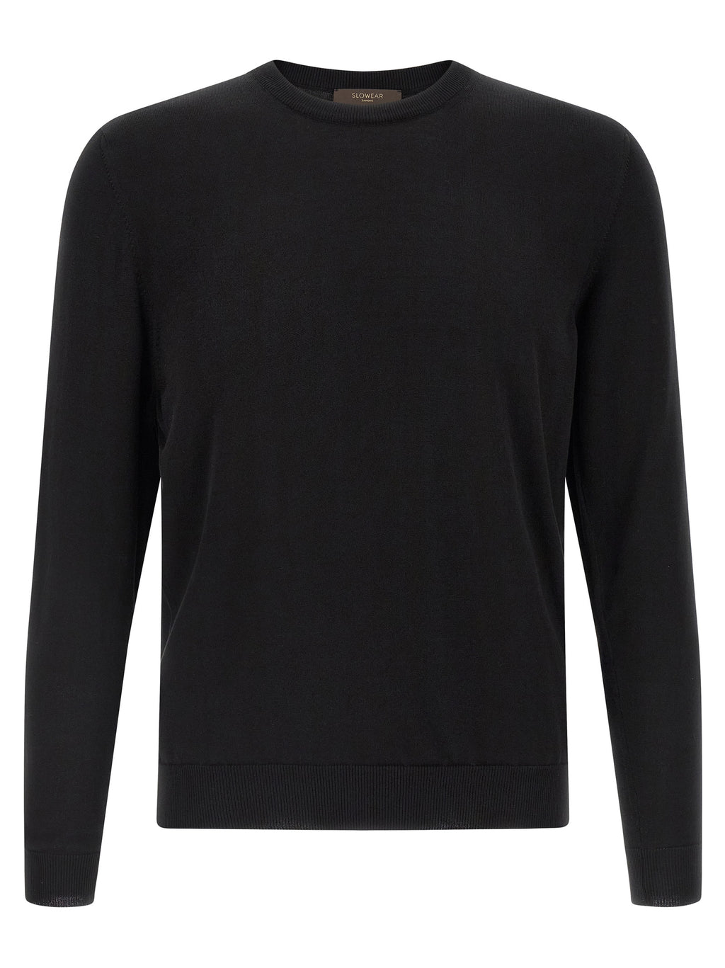 ZANONE Black Cotton Cardigan