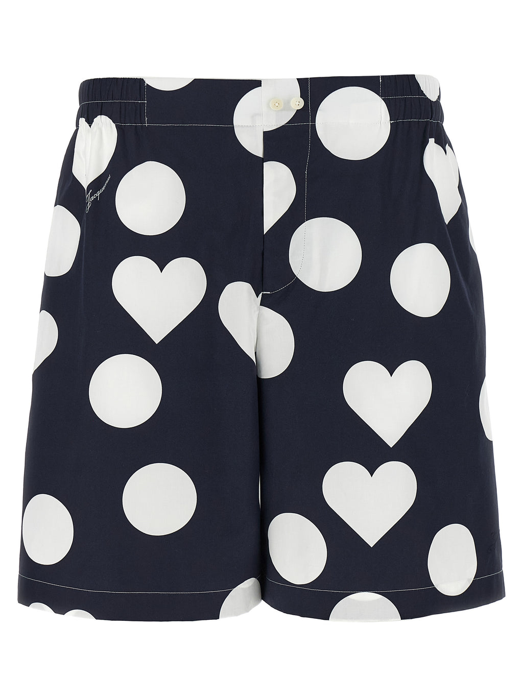 Pantalones cortos tipo bermuda Jacquemus de algodón azul