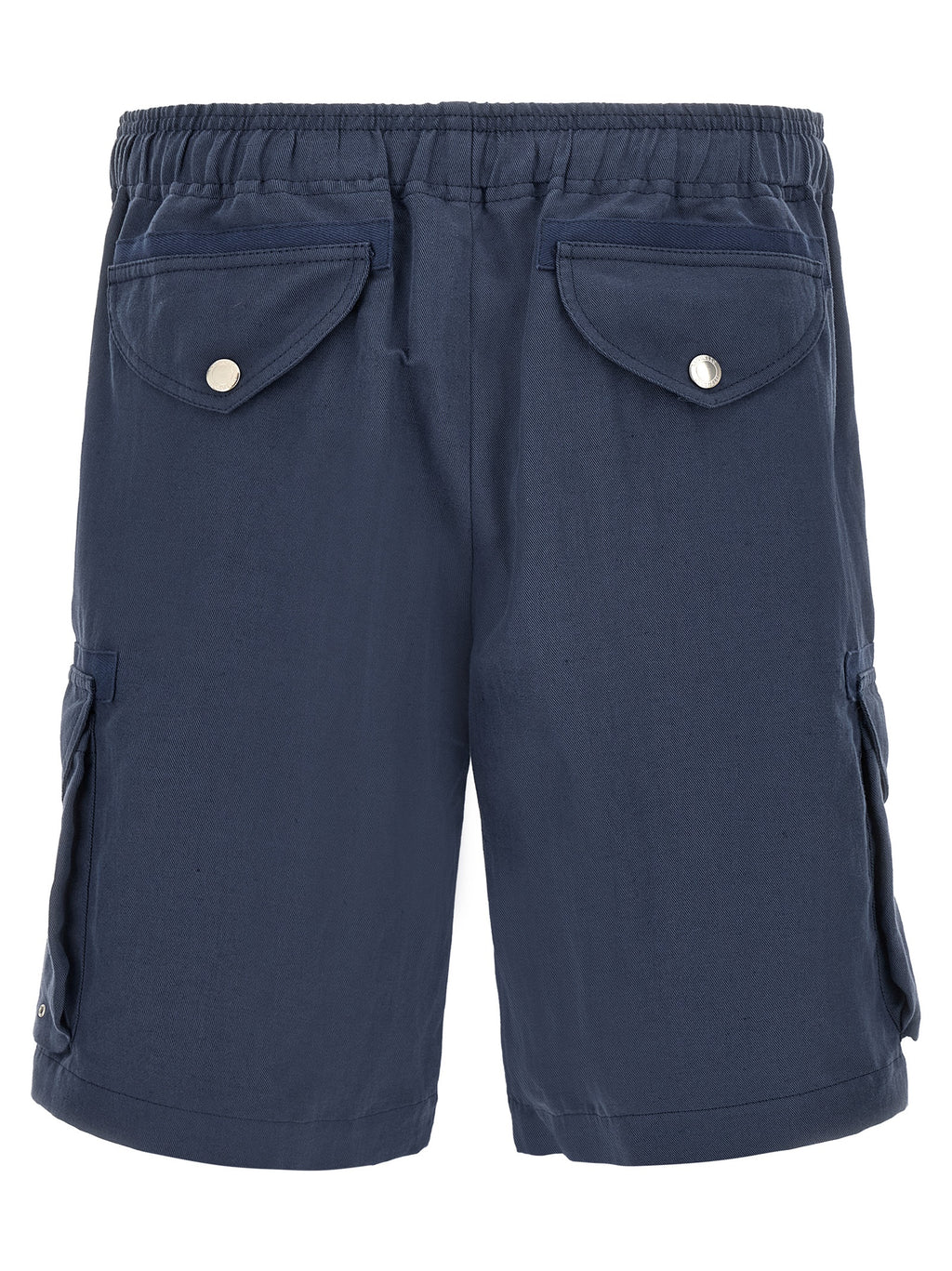 Bermudas de lino azul Brunello Cucinelli
