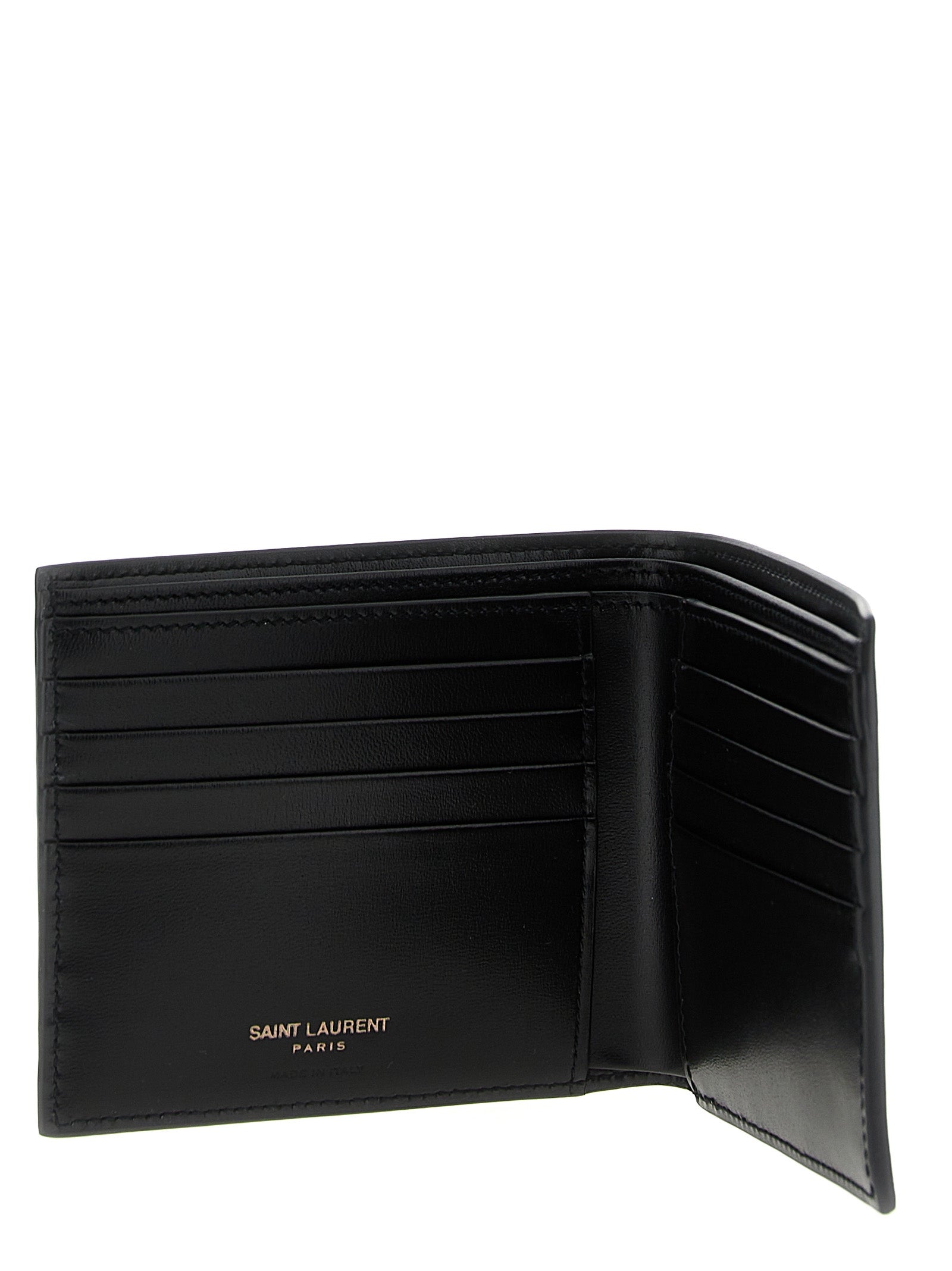 Cartera Saint Laurent de piel de becerro negra