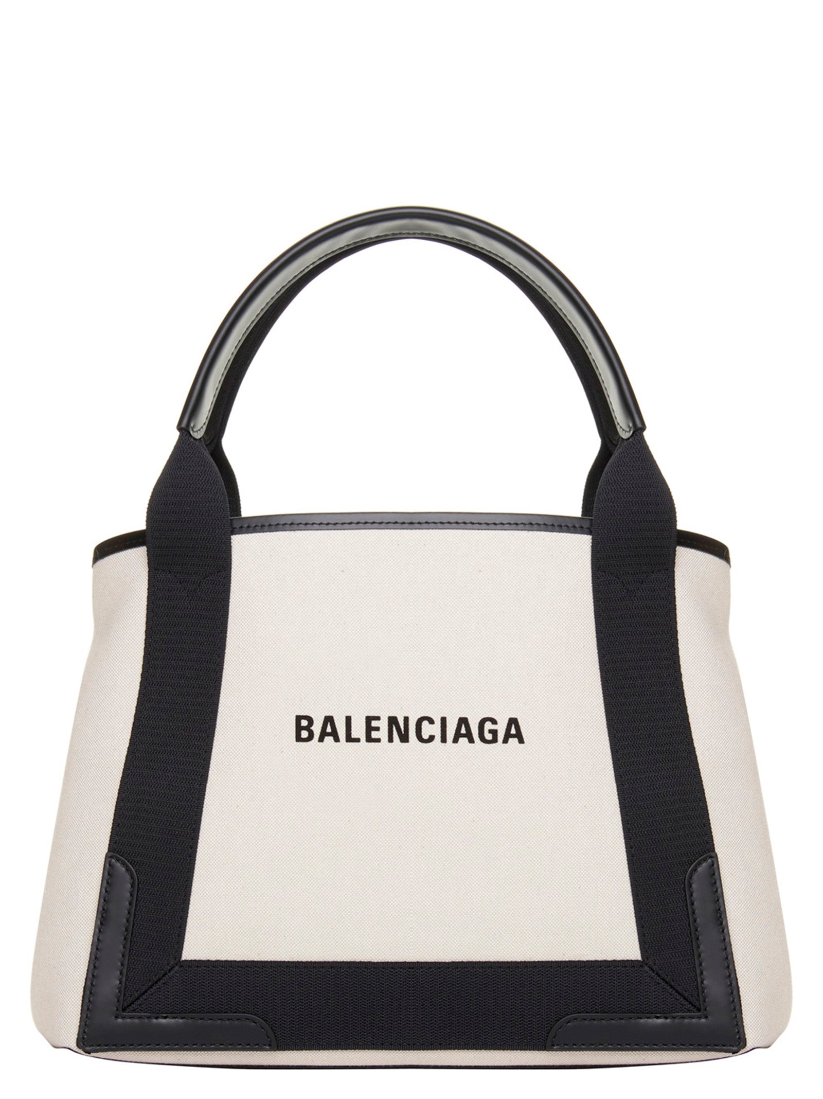 Bolso tote de lona bicolor Balenciaga