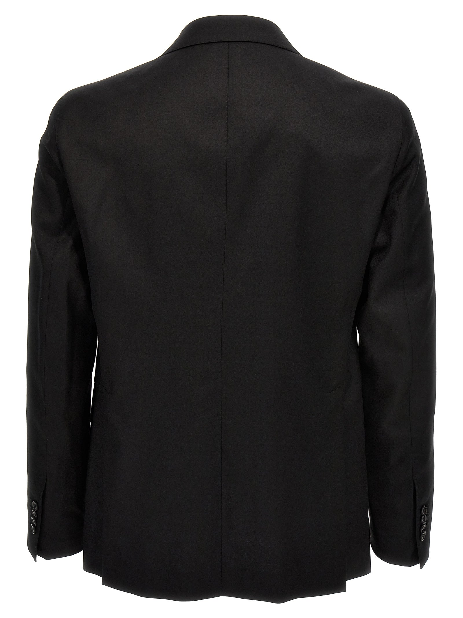 Traje de dos piezas Tagliatore negro de lana virgen