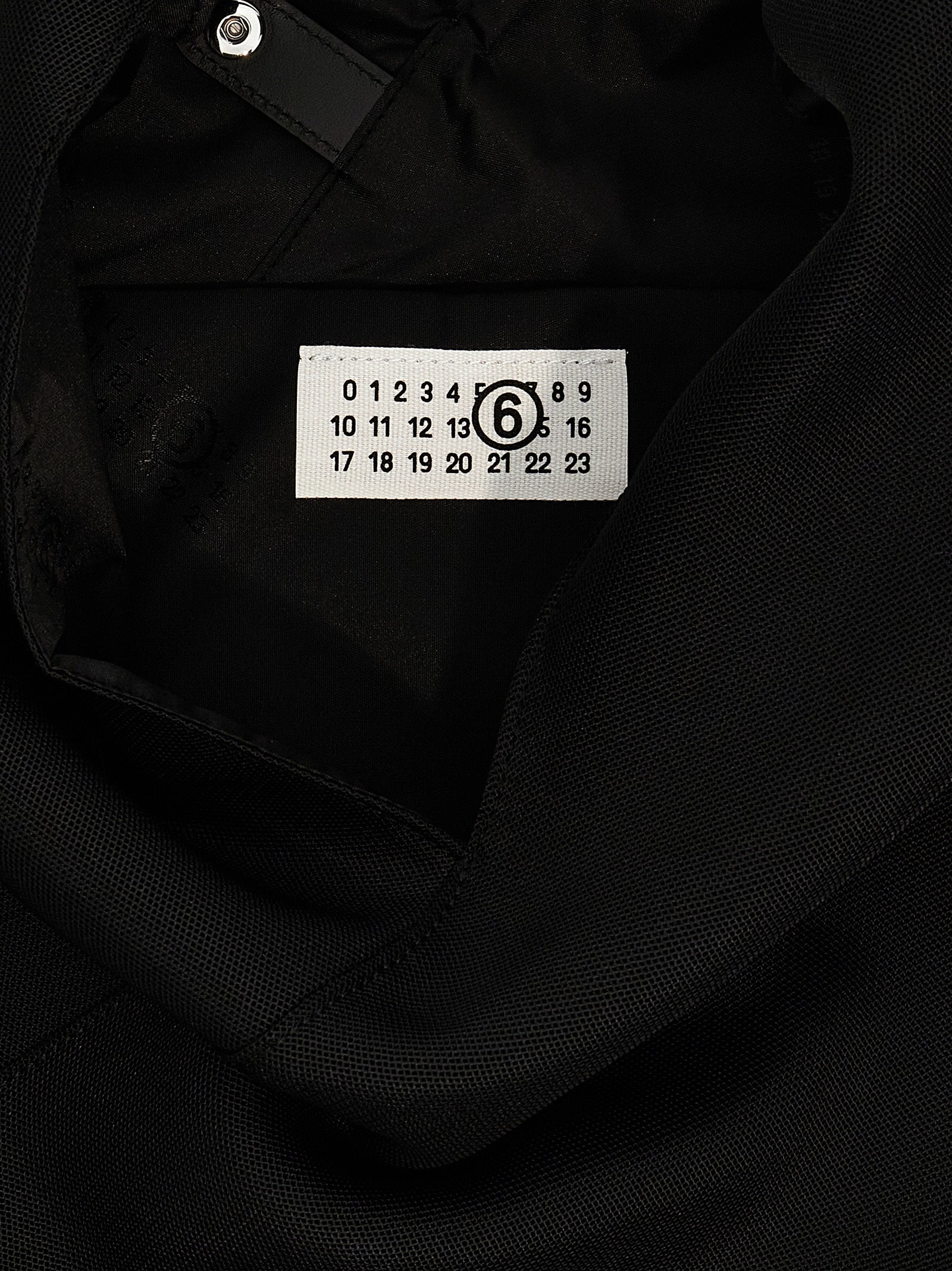 Bolso de Hombro MM6 Maison Margiela Negro de Poliéster