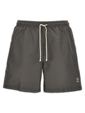 Brunello Cucinelli Gray Polyester Shorts