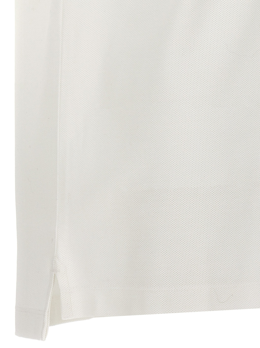 Polo de algodón blanco de Burberry