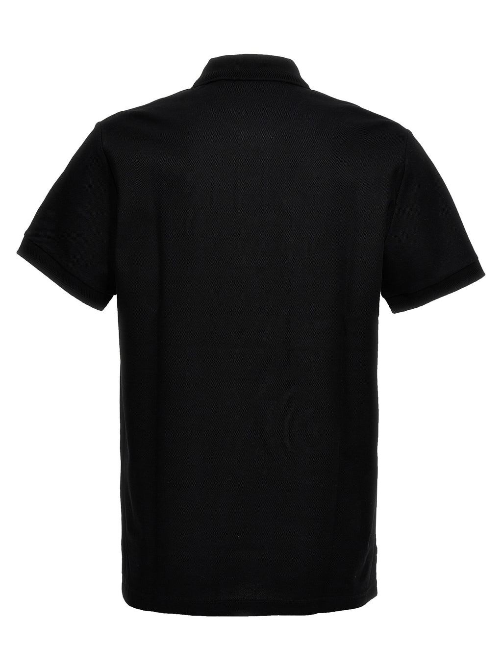 Polo de Algodón Negro de Burberry