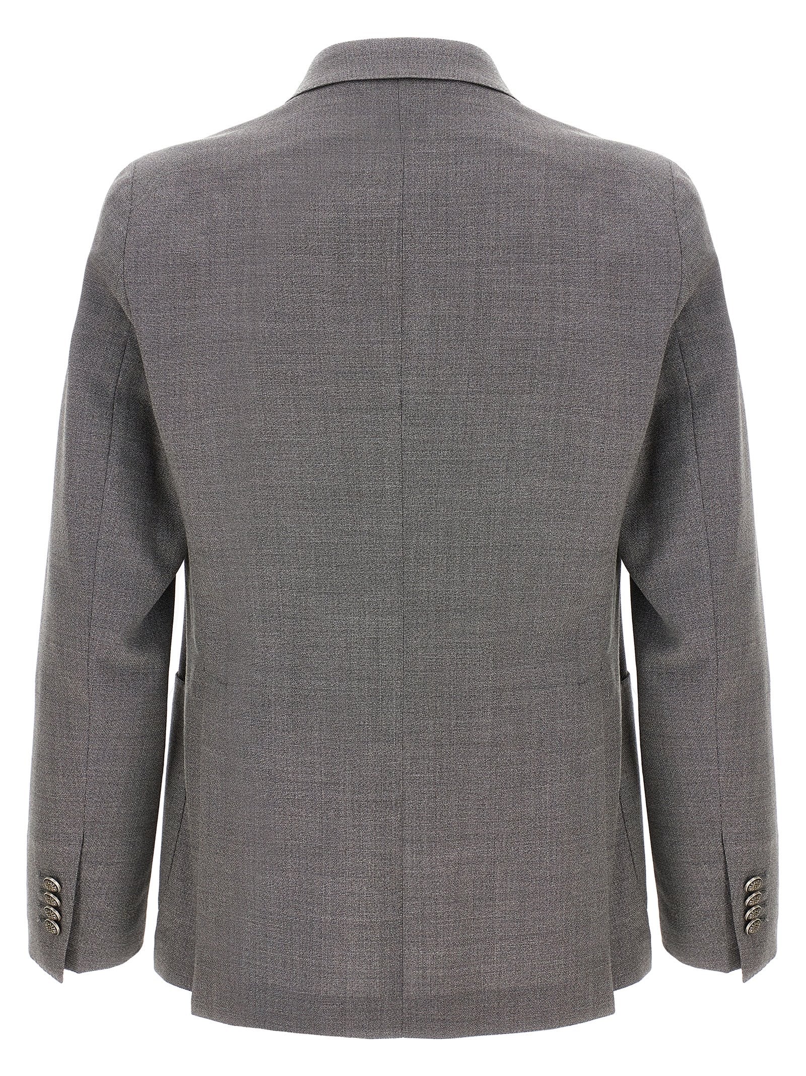 Blazer Tagliatore gris de lana virgen