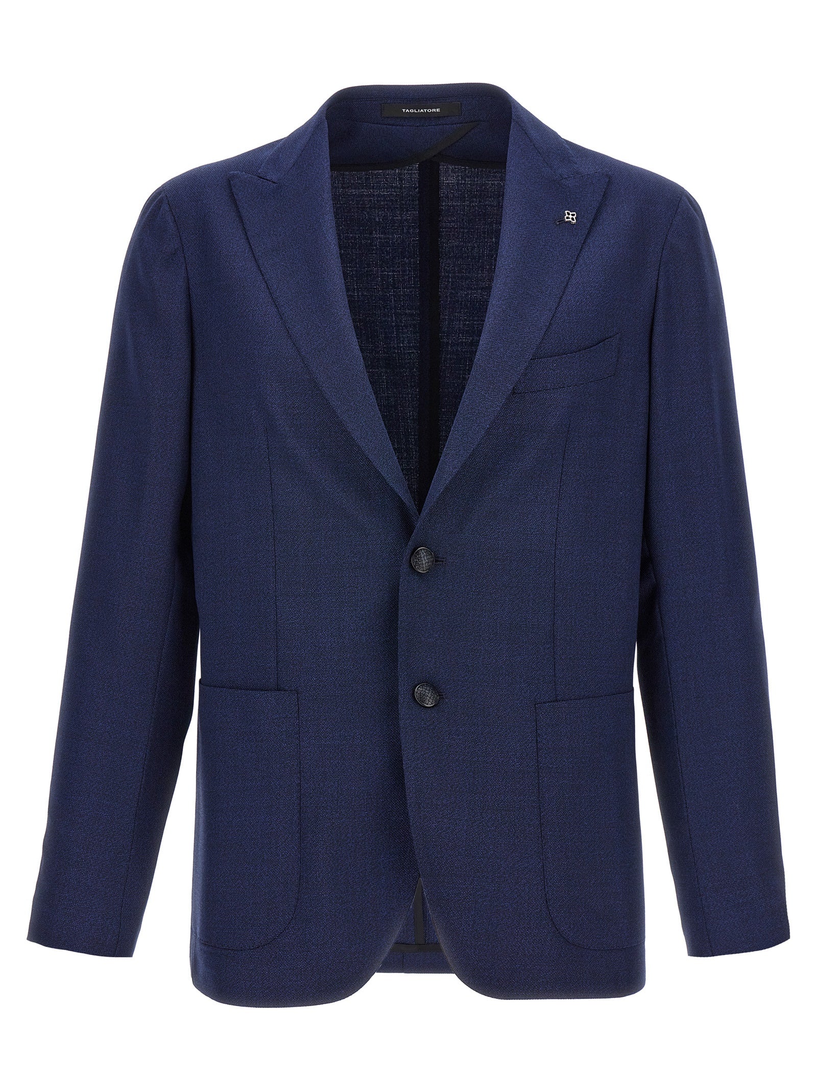 Blazer azul de lana virgen Tagliatore
