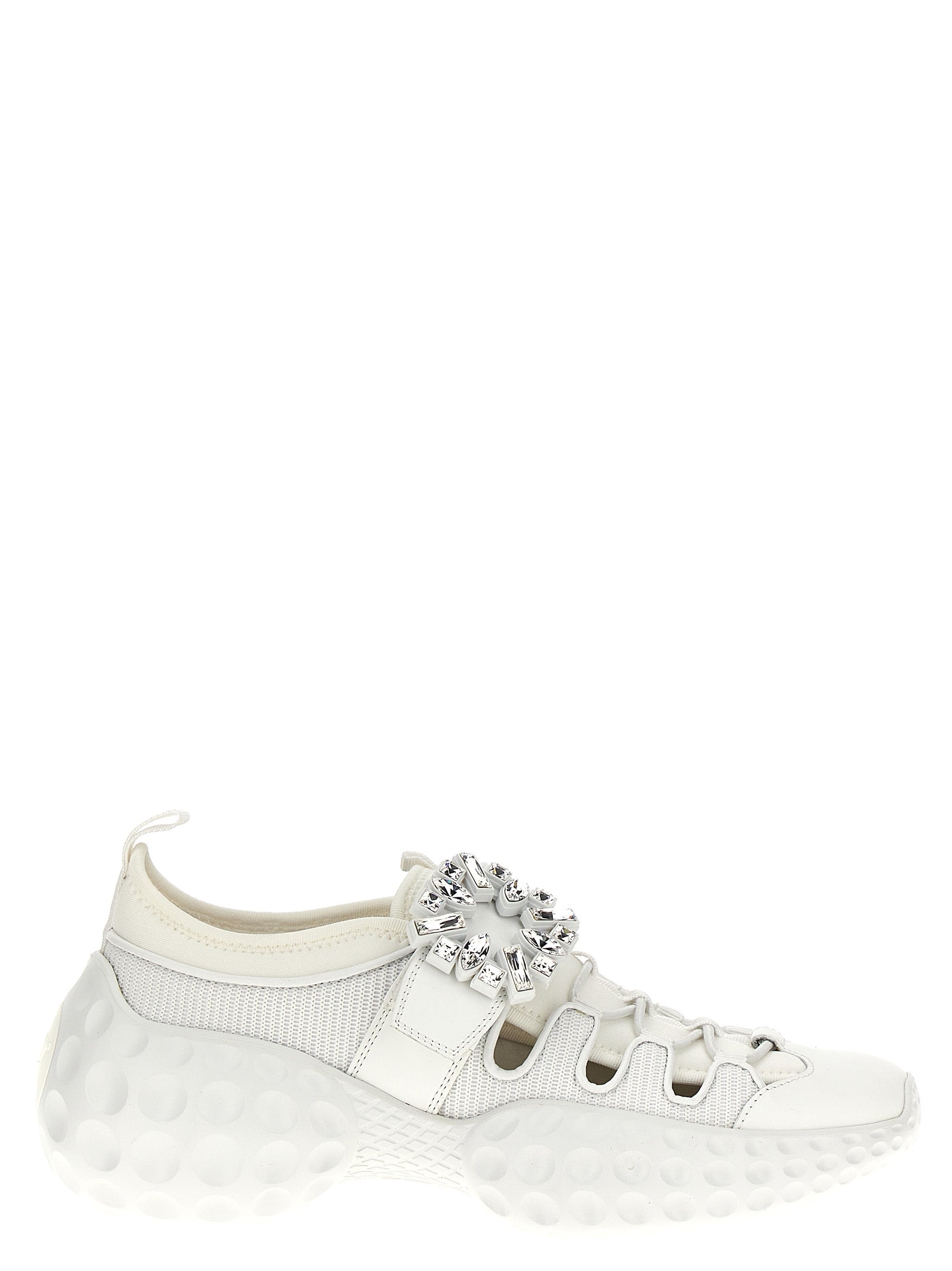 Zapatillas deportivas Roger Vivier de poliamida blanca