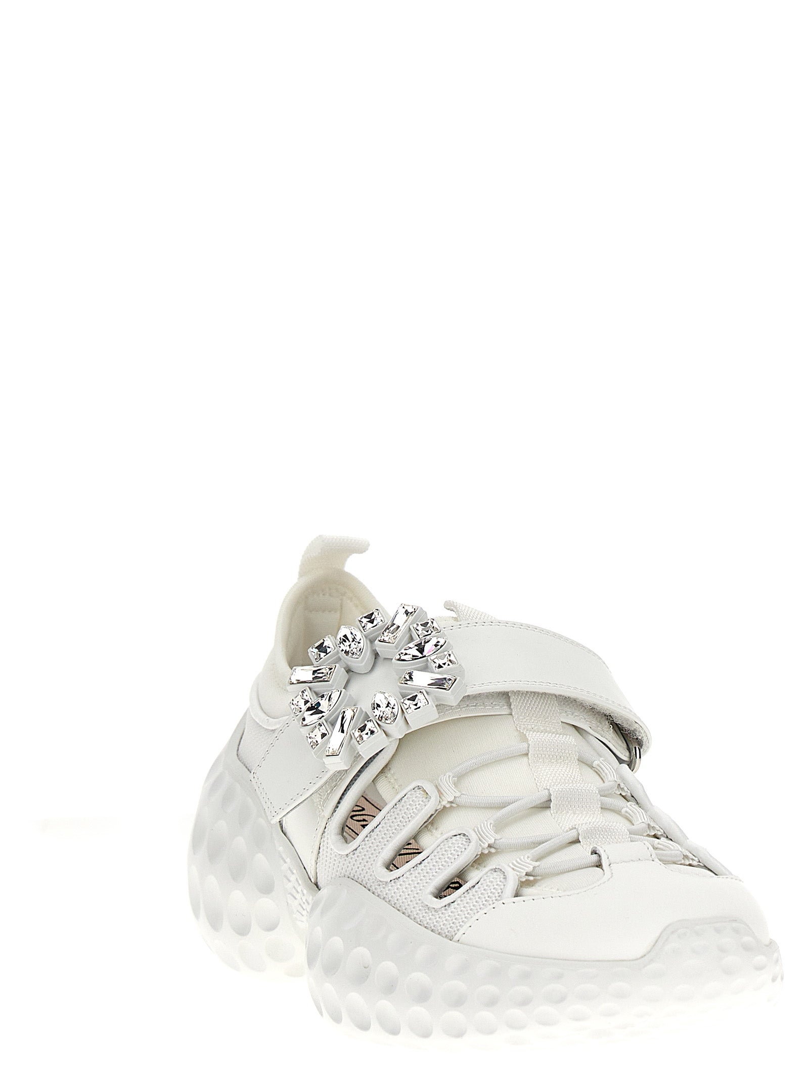 Zapatillas deportivas Roger Vivier de poliamida blanca
