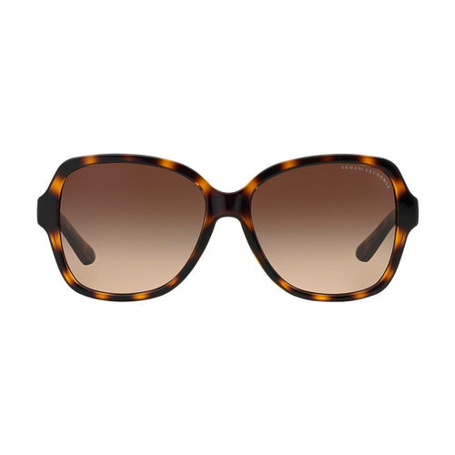 Lunettes de soleil Armani Exchange en acétate marron