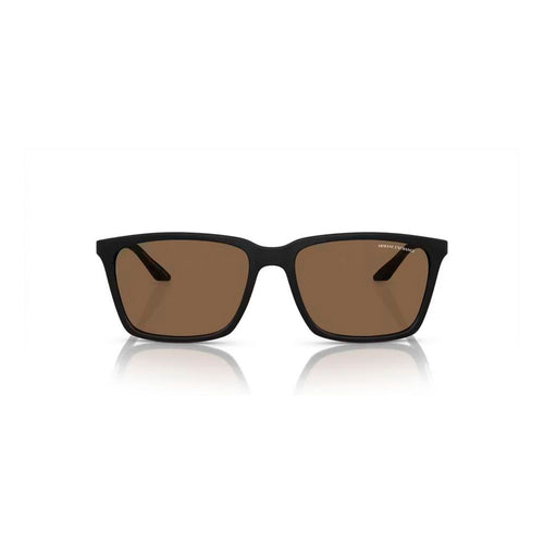 Lunettes de soleil Armani Exchange noires injectées