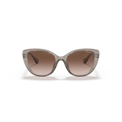 Lunettes de soleil Armani Exchange marron injecté