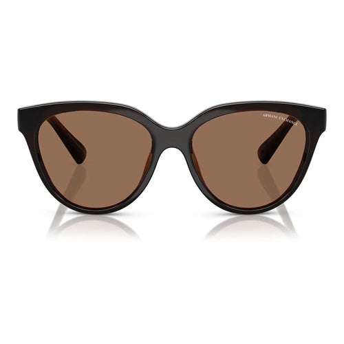 Lunettes de soleil Armani Exchange marron injecté