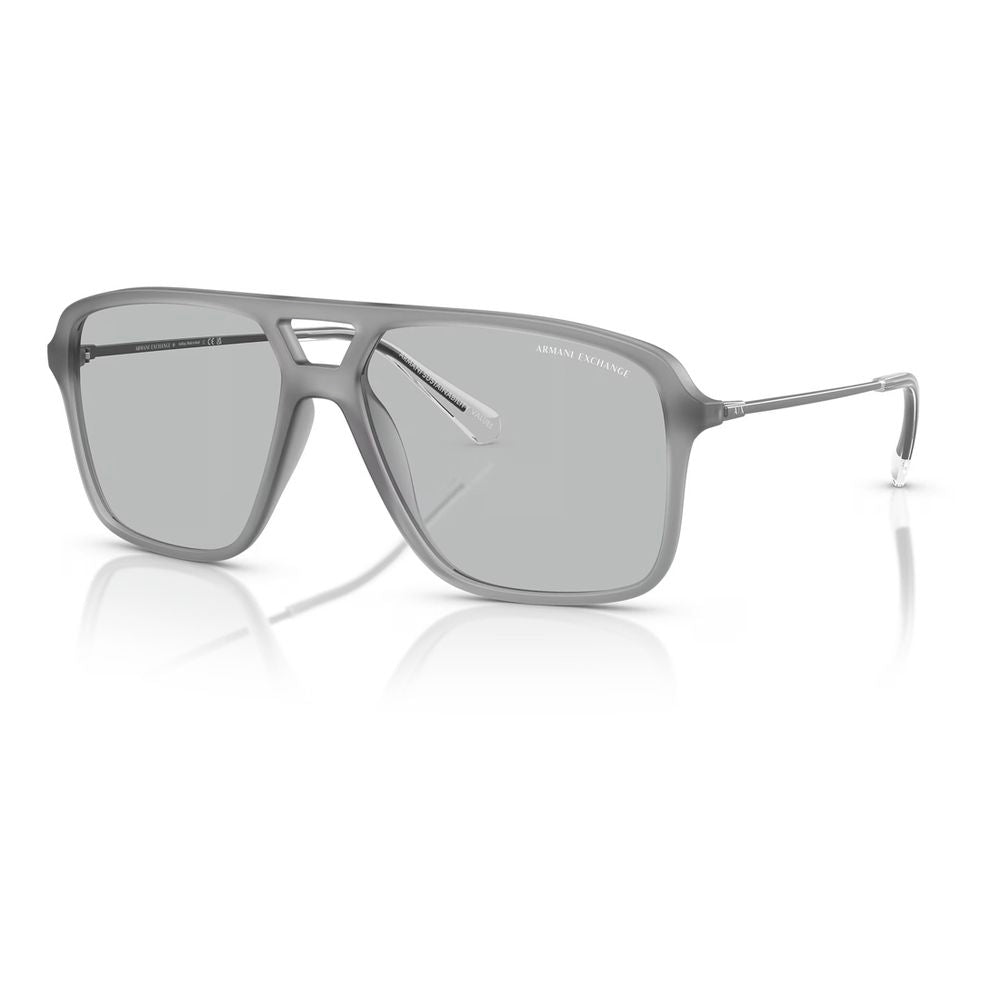 Gafas de sol inyectadas grises Armani Exchange