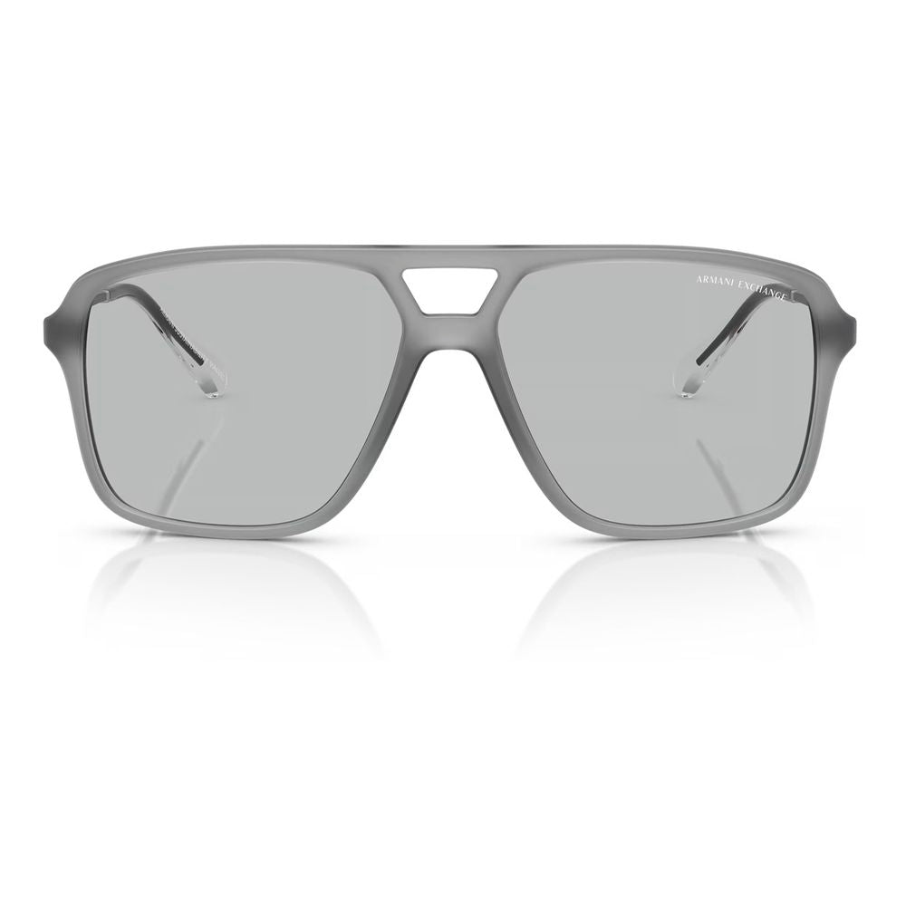 Gafas de sol inyectadas grises Armani Exchange