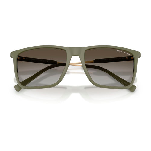 Lunettes de soleil bicolores injectées Armani Exchange