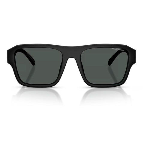 Lunettes de soleil Armani Exchange marron injecté
