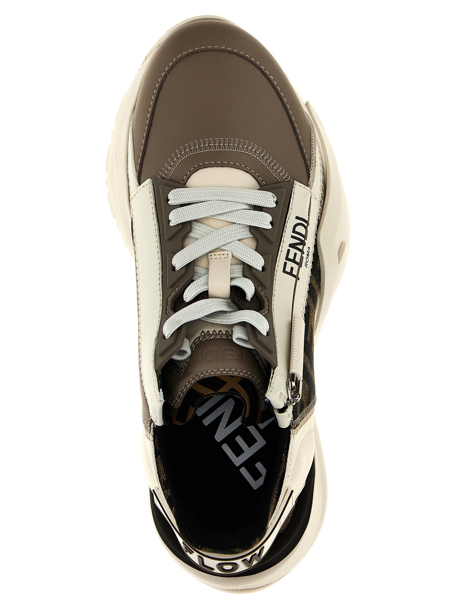 Zapatillas deportivas Fendi de piel de becerro multicolor Bos Taurus