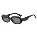 Nina Ricci Black Acetate Sunglasses