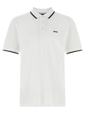 Polo de algodón blanco de Hugo Boss