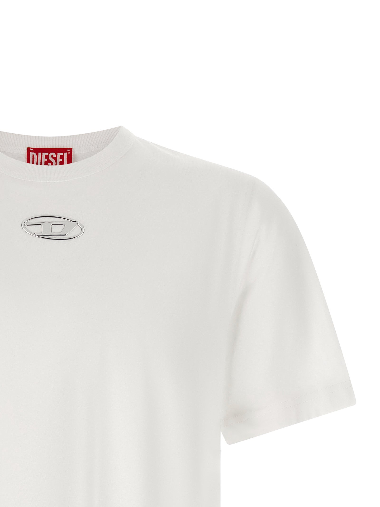 Camiseta Diesel de algodón blanco