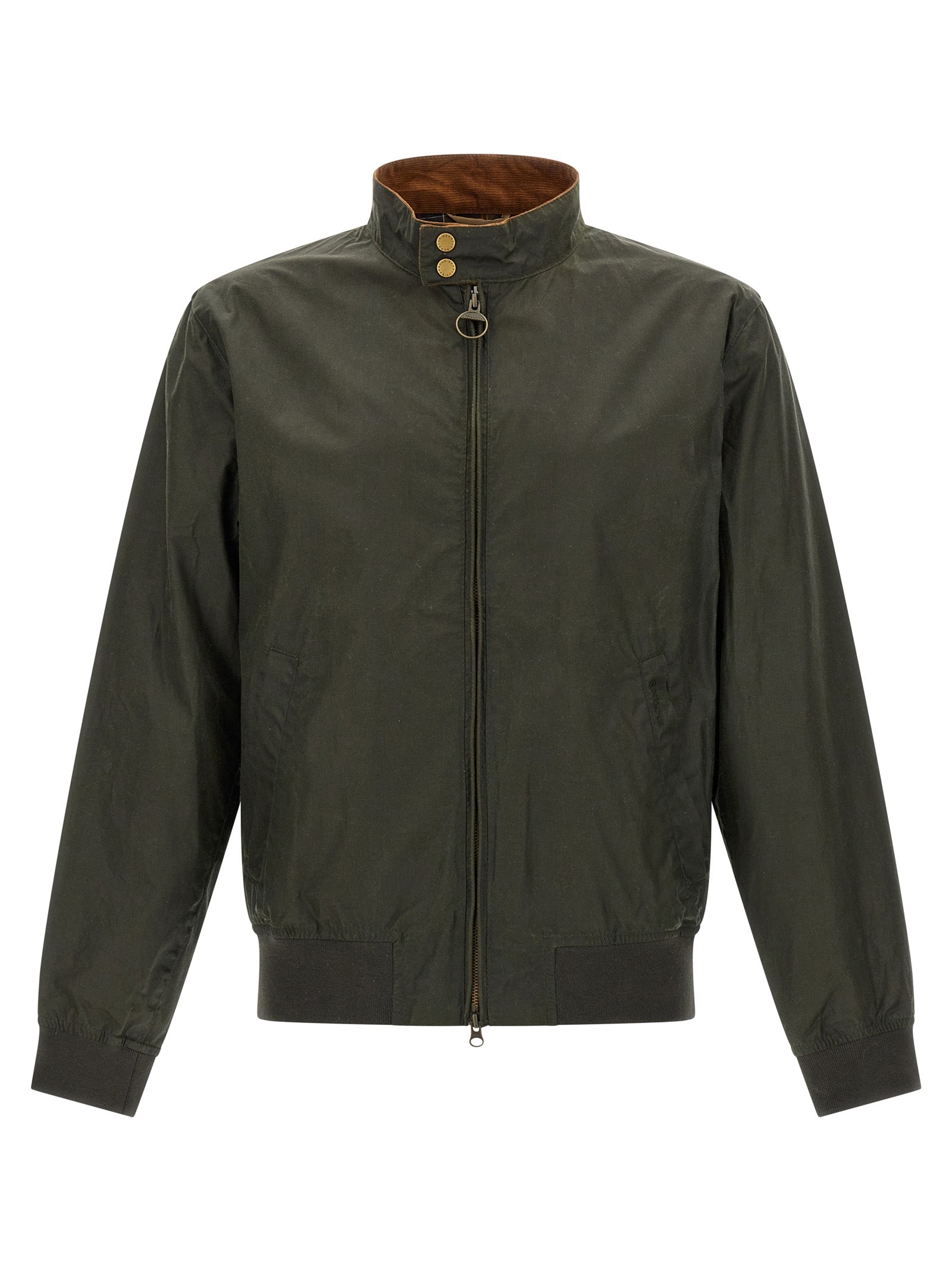 Chaqueta de algodón bicolor Barbour