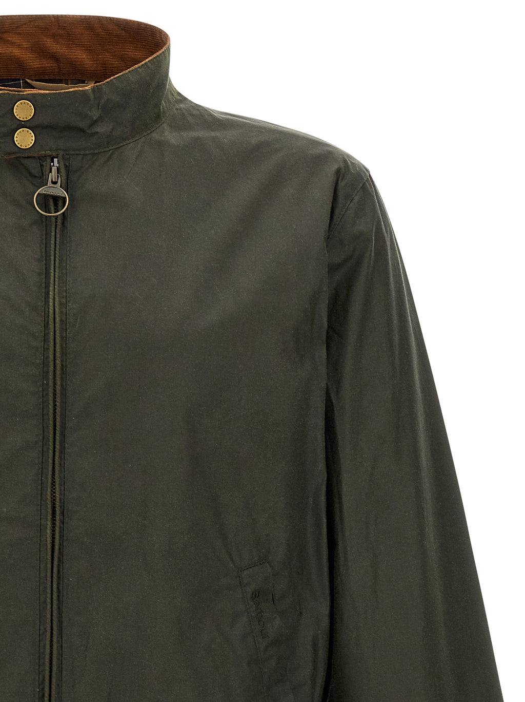 Chaqueta de algodón bicolor Barbour