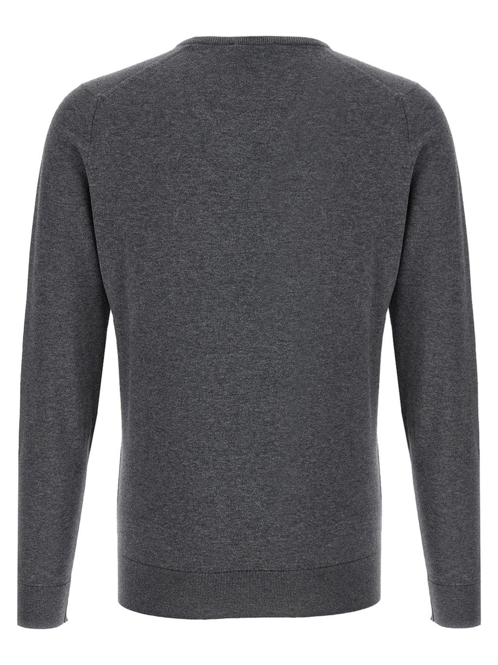 JOHN SMEDLEY Gray Cotton Cardigan