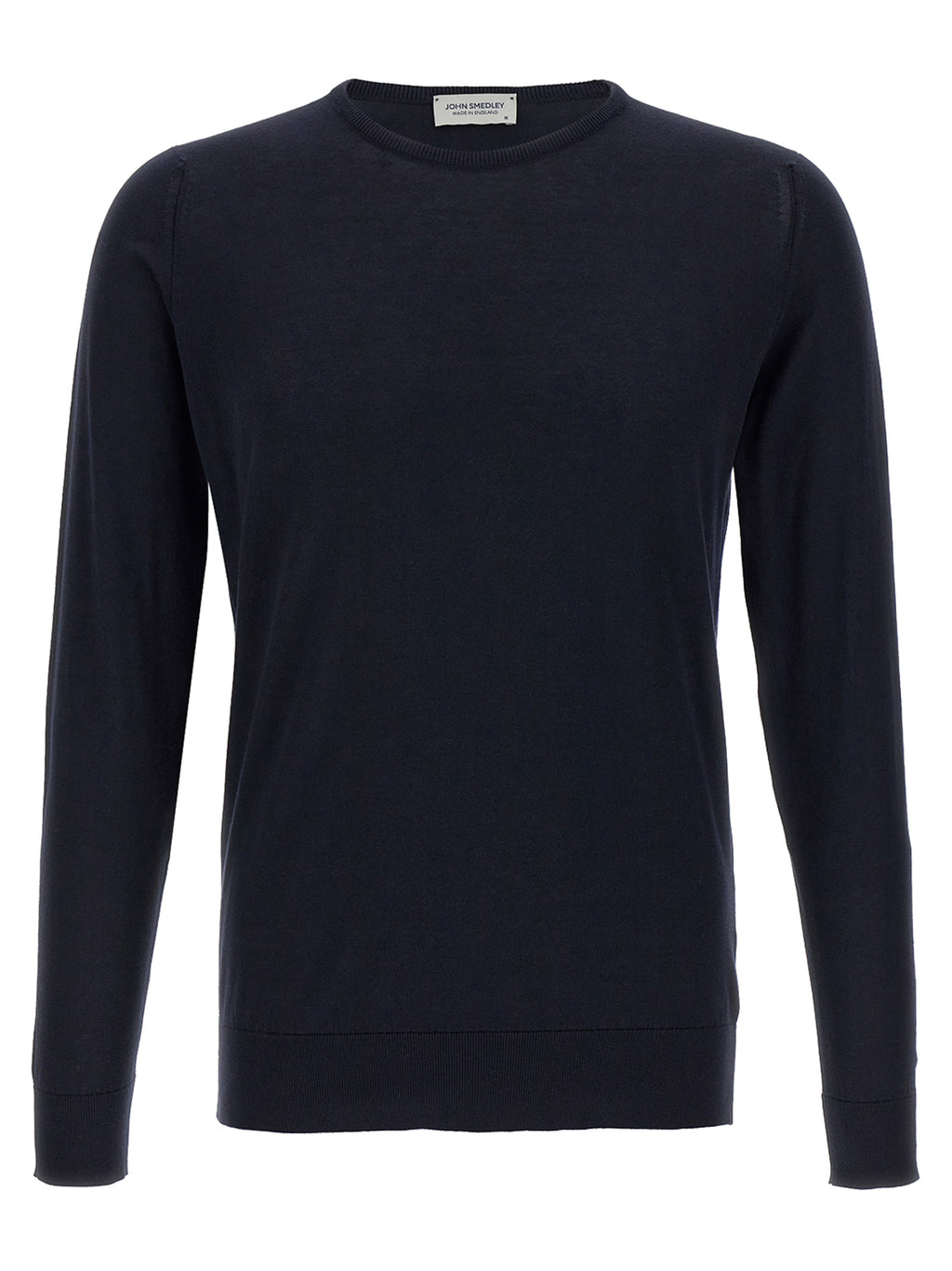JOHN SMEDLEY Blue Cotton Cardigan