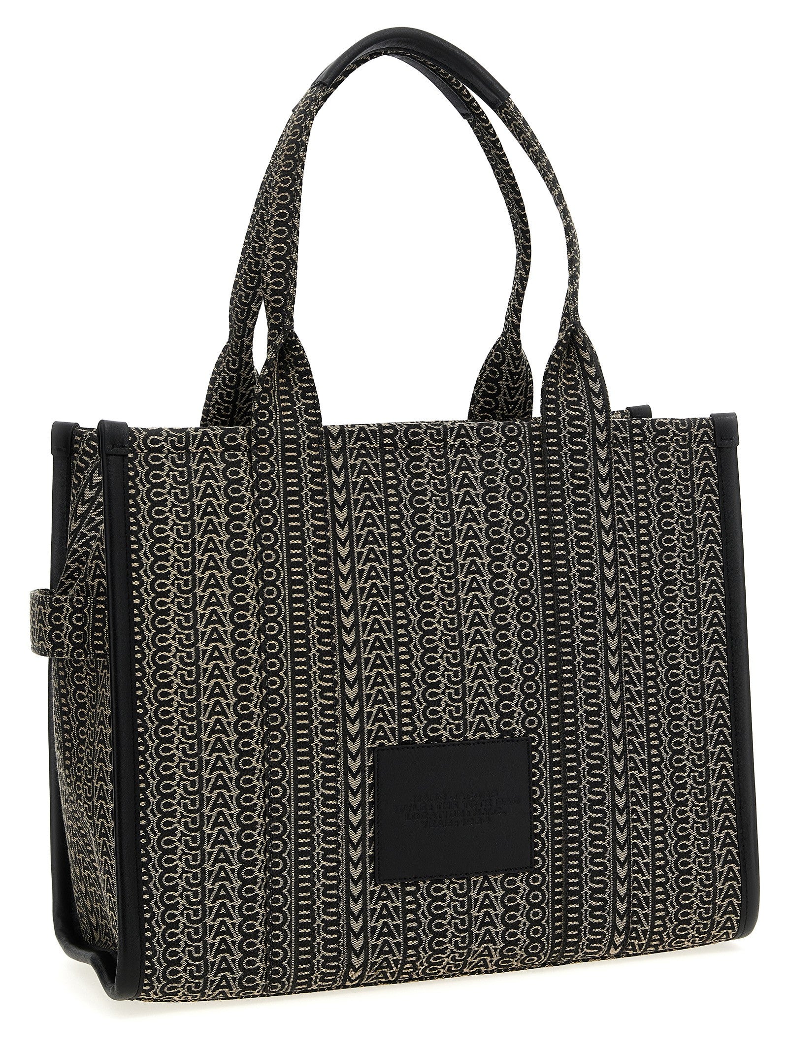 Bolso tote Marc Jacobs de algodón beige
