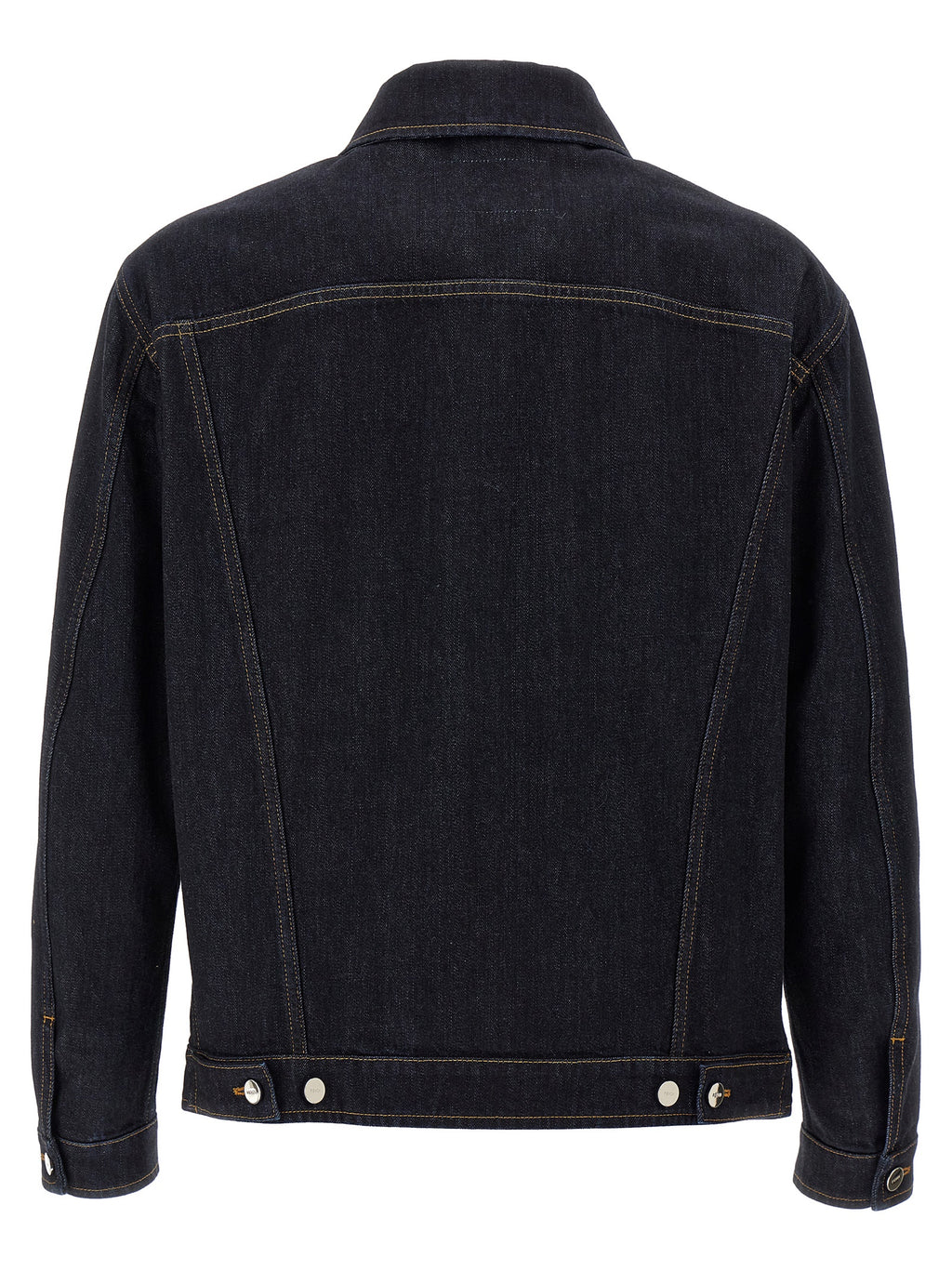 Chaqueta de mezclilla Fendi de algodón azul