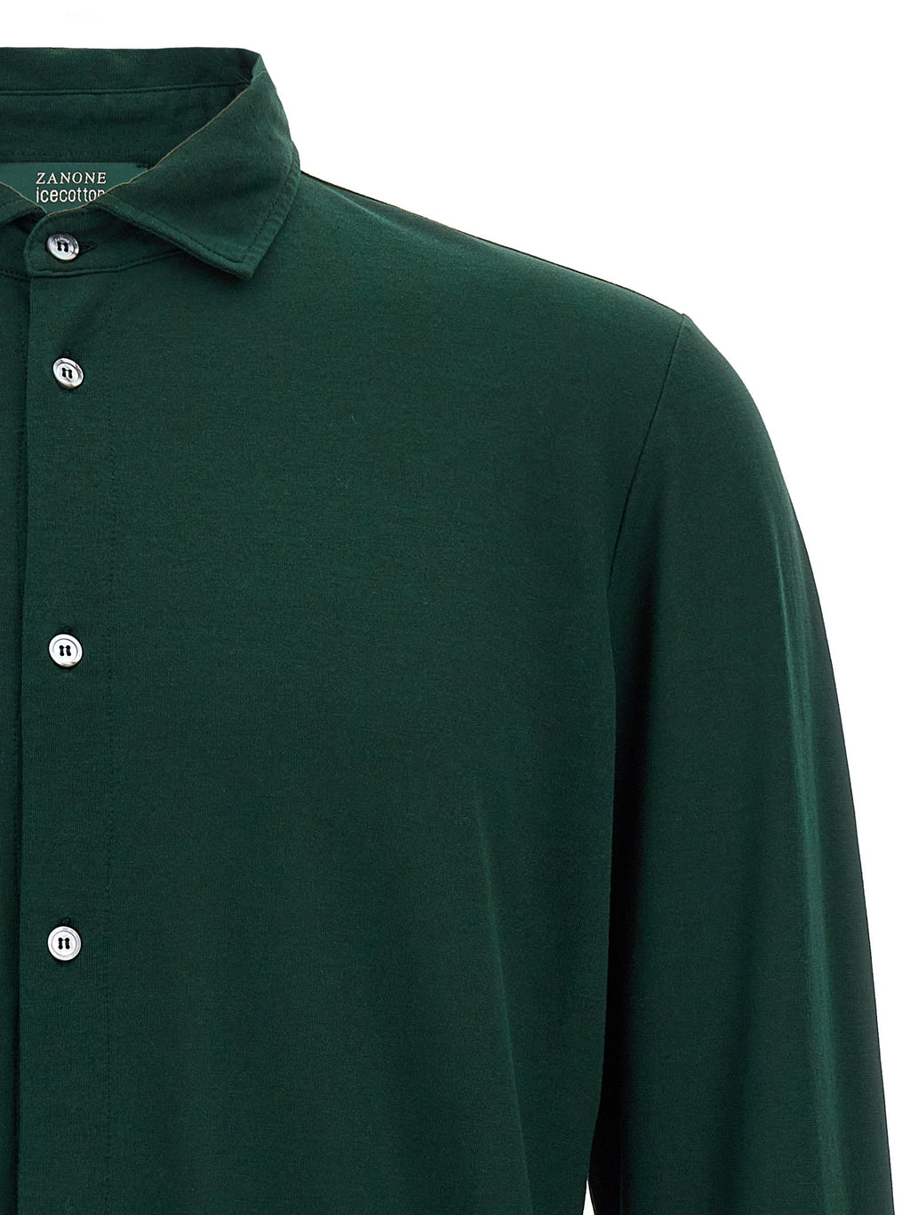 ZANONE Bicolor Cotton Blouse