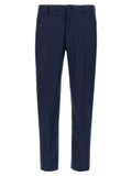 Department 5 Blue Cotton Cropped Pants