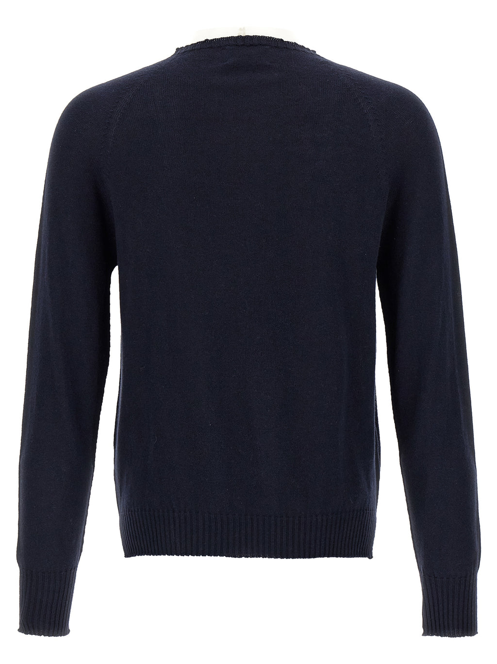 MA'RY'YA Blue Cotton Cardigan