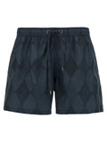 Ballantyne Blue Polyester Swim Shorts