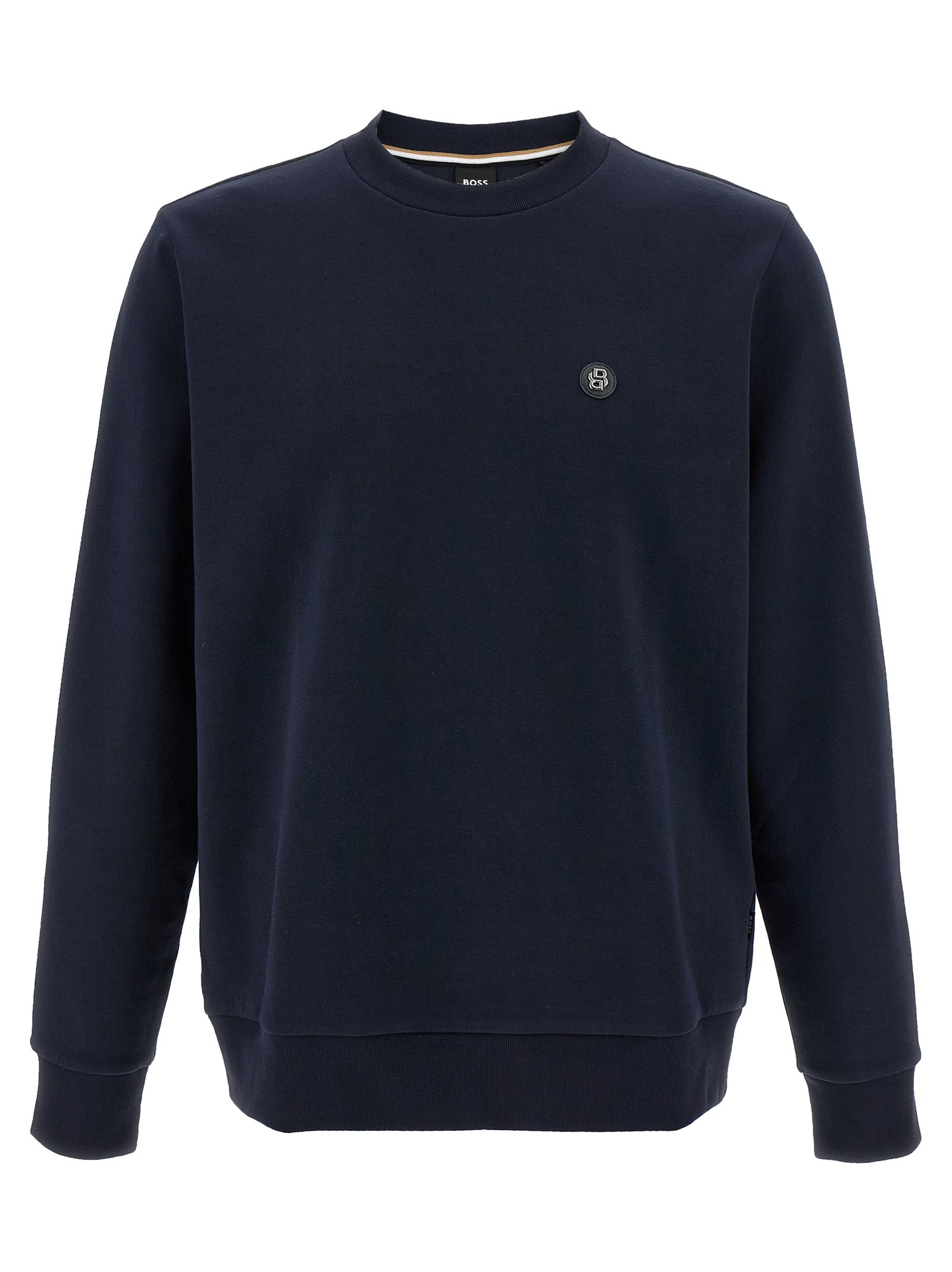 Sudadera de Algodón Azul Hugo Boss