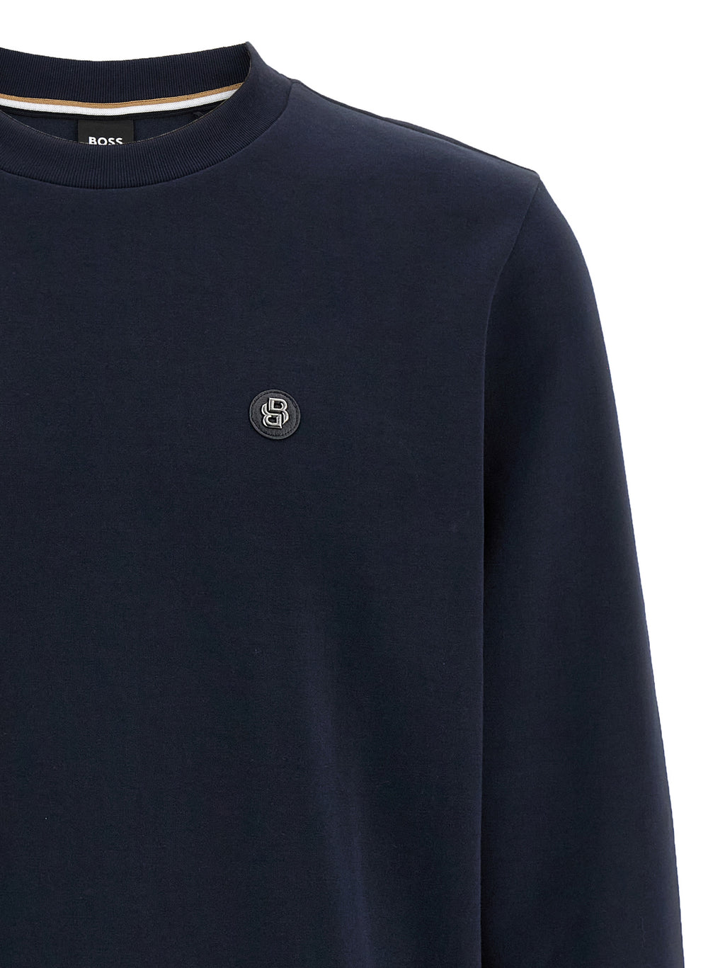 Sudadera de Algodón Azul Hugo Boss