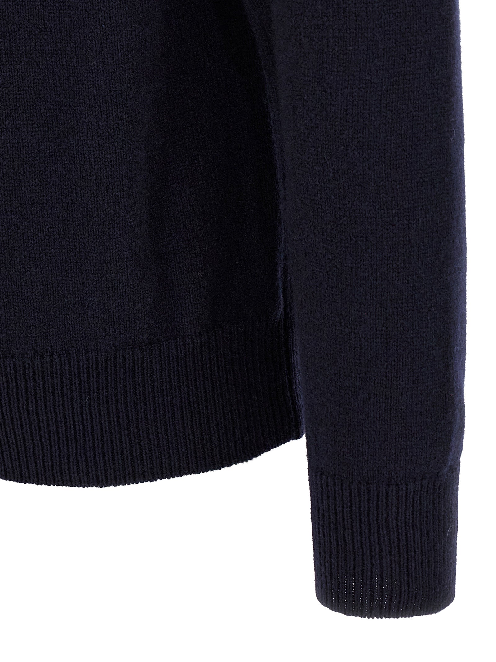 ZANONE Blue Virgin Wool Cardigan