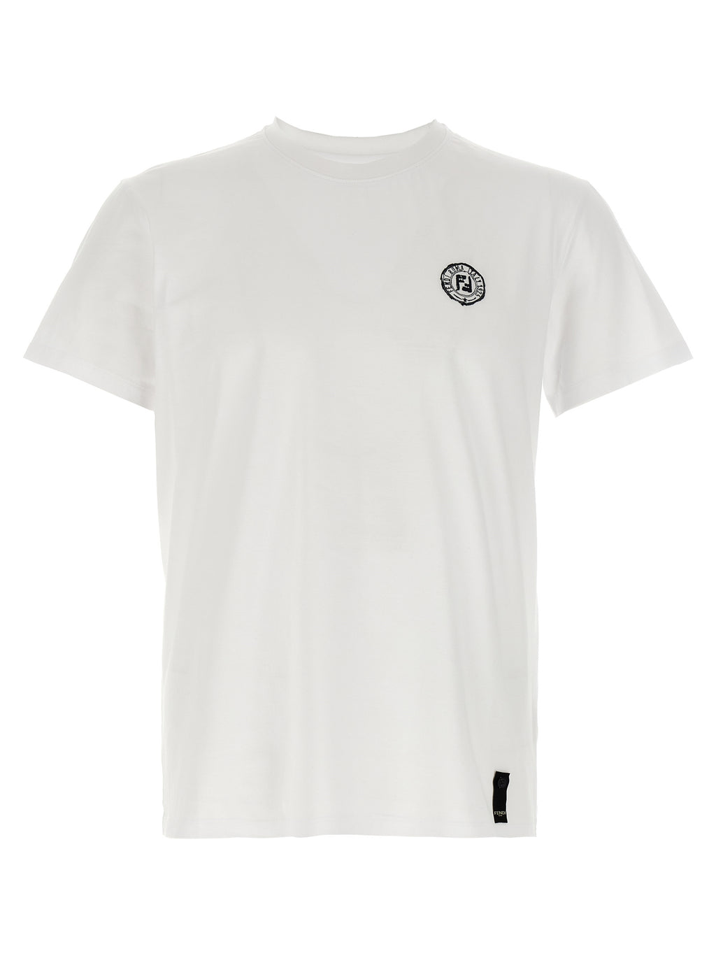 Camiseta Fendi de algodón blanca