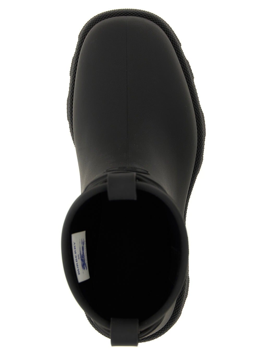 Botines Burberry de caucho negros
