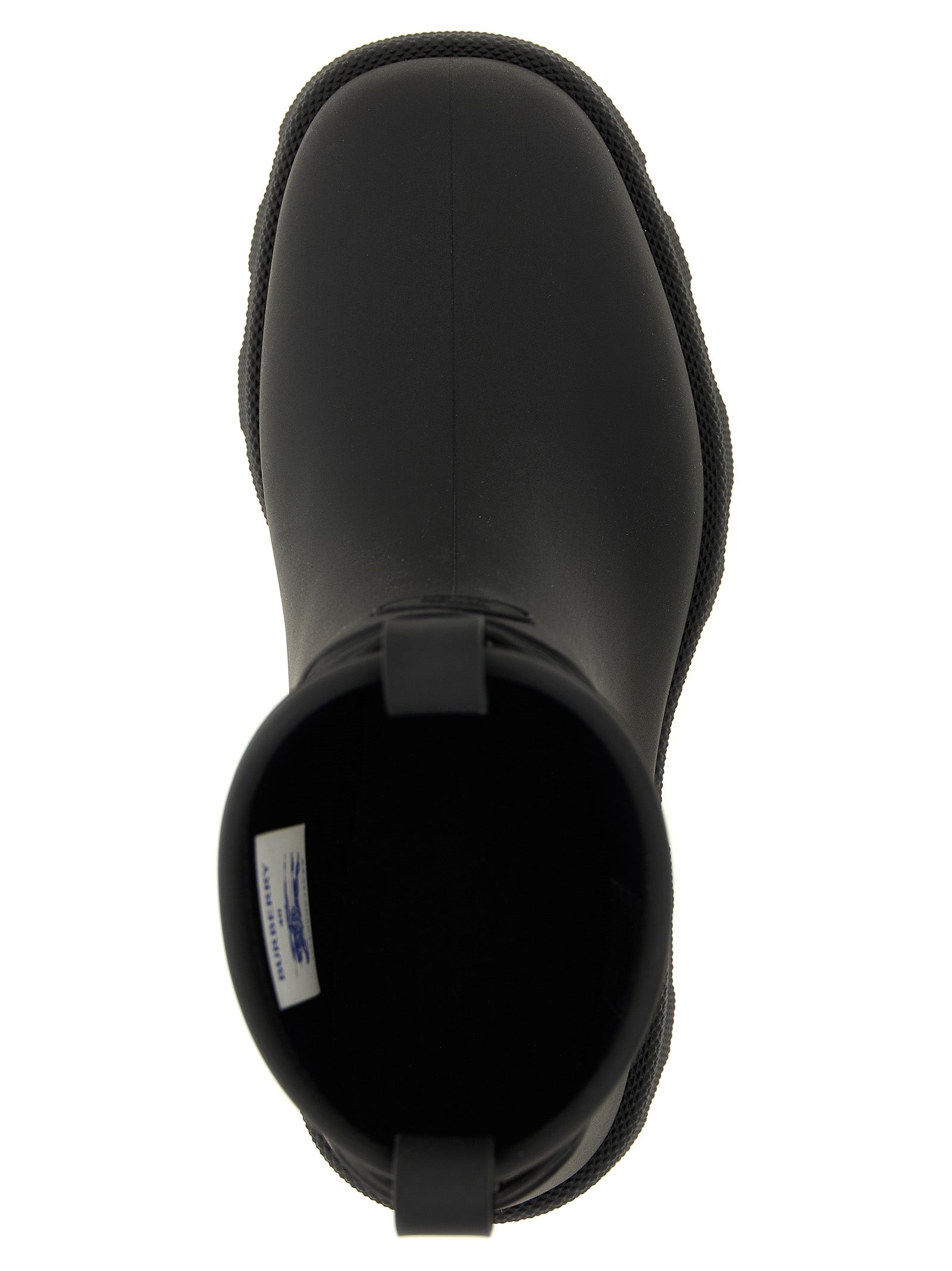 Botines Burberry de caucho negros