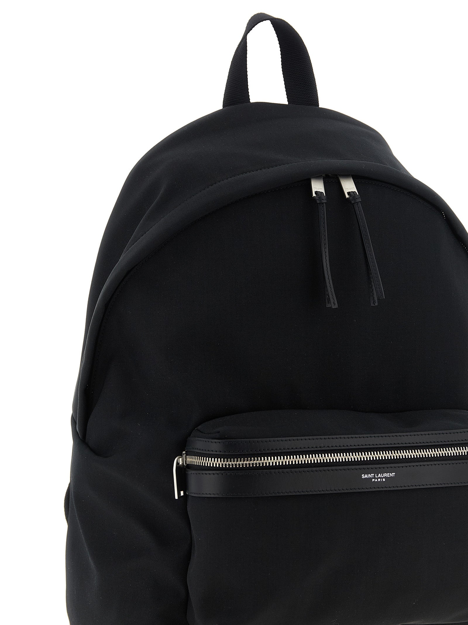 Mochila Saint Laurent negra de poliamida