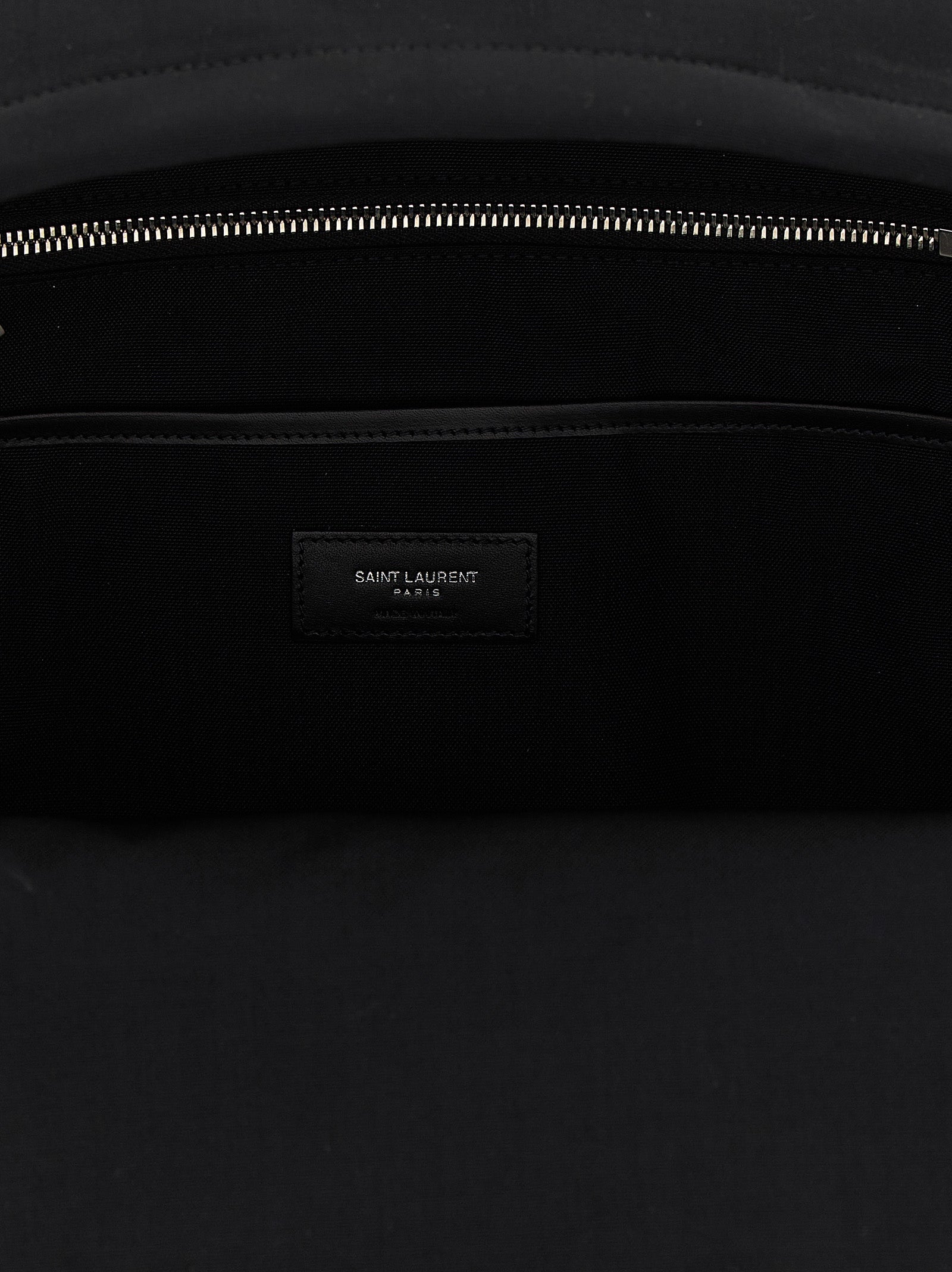 Mochila Saint Laurent negra de poliamida